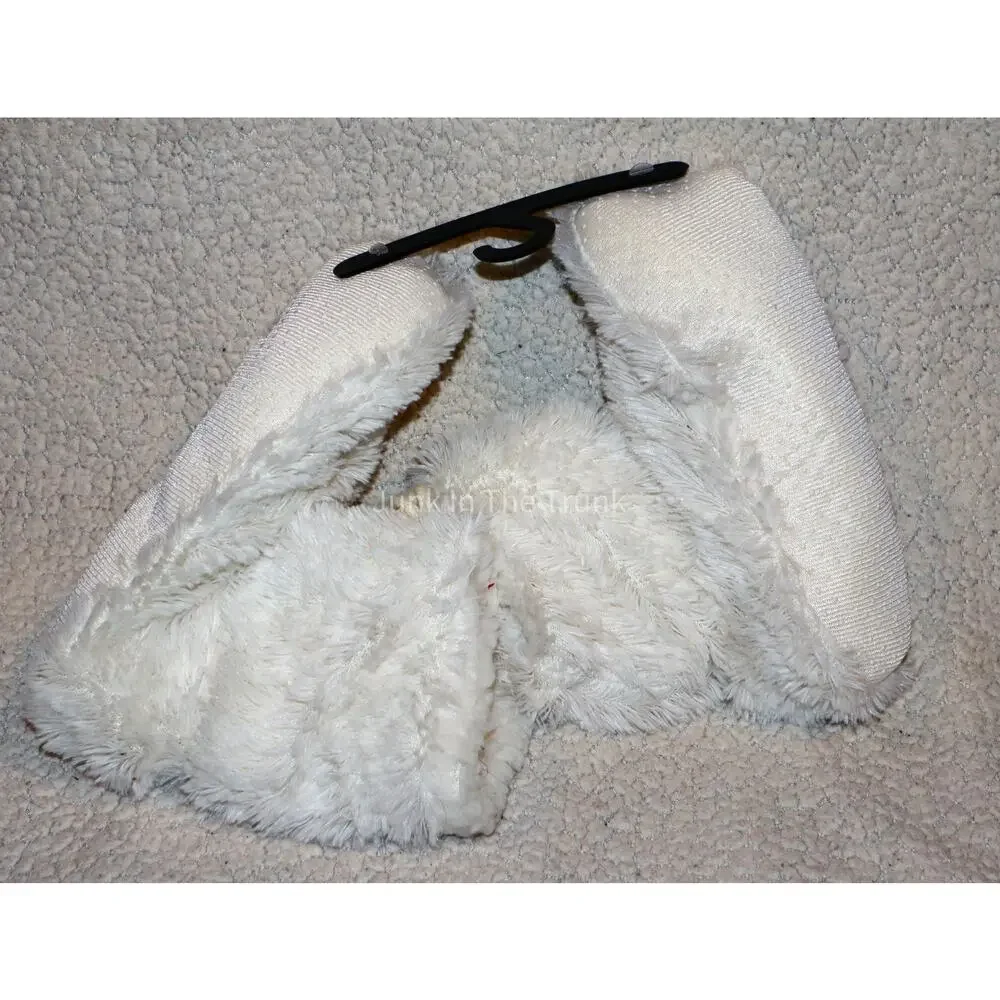 White Slipper Booties M/L